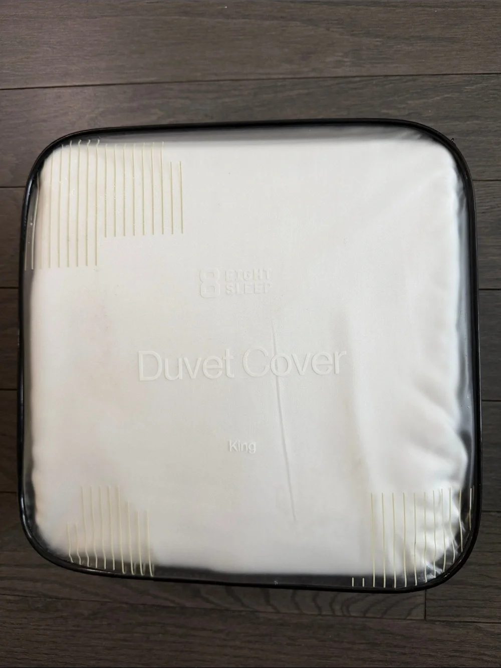 King Duvet Cover in White